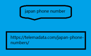 japan phone number